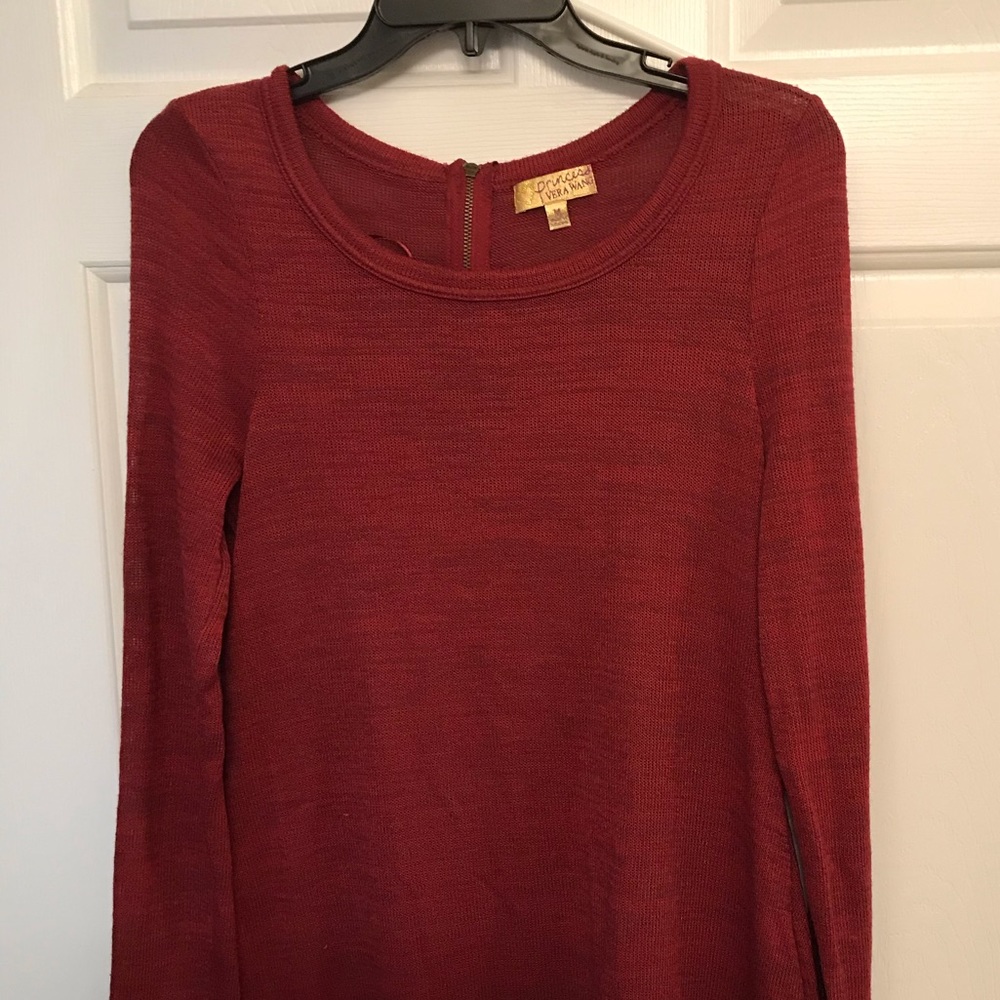 💘NEW Princess Vera Wang Fall Sweater Blouse - Picture 2 of 9